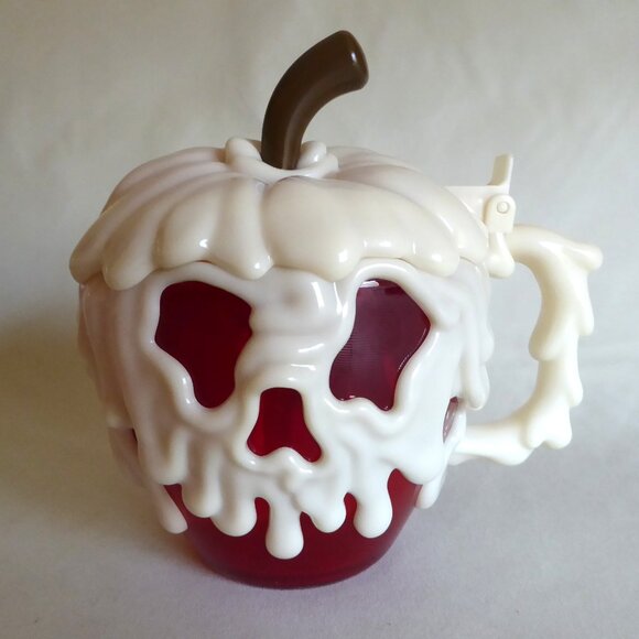 Disney Other - NEW 2015 DISNEY PARKS POISON APPLE STEIN MUG SNOW WHITE EVIL QUEEN GLOW IN DARK